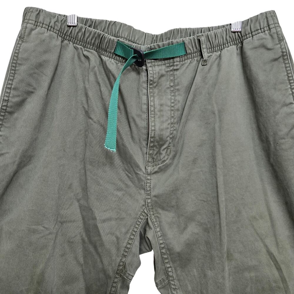 Vintage Gramicci Mens Gorp Climbing USA Made Straight Leg G-Pant Olive Green XL - Picture 2 of 12
